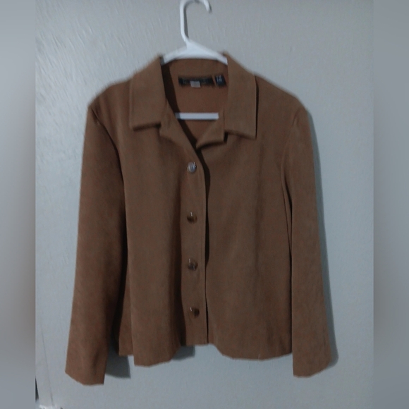 Briggs New York Brown Blazer Jacket - Picture 2 of 5